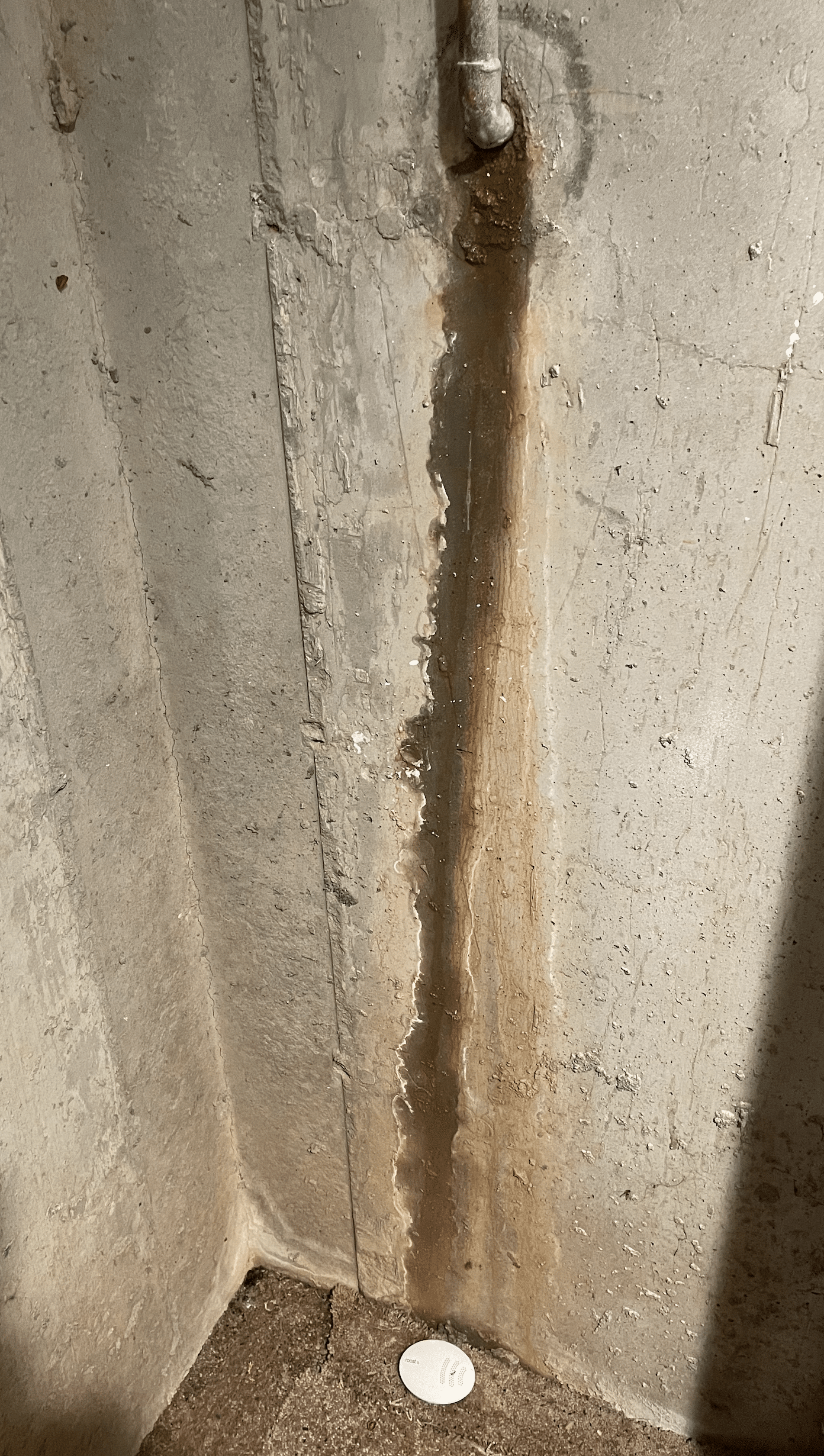 My foundation was leaking at a rate of about 900 gallons per day!